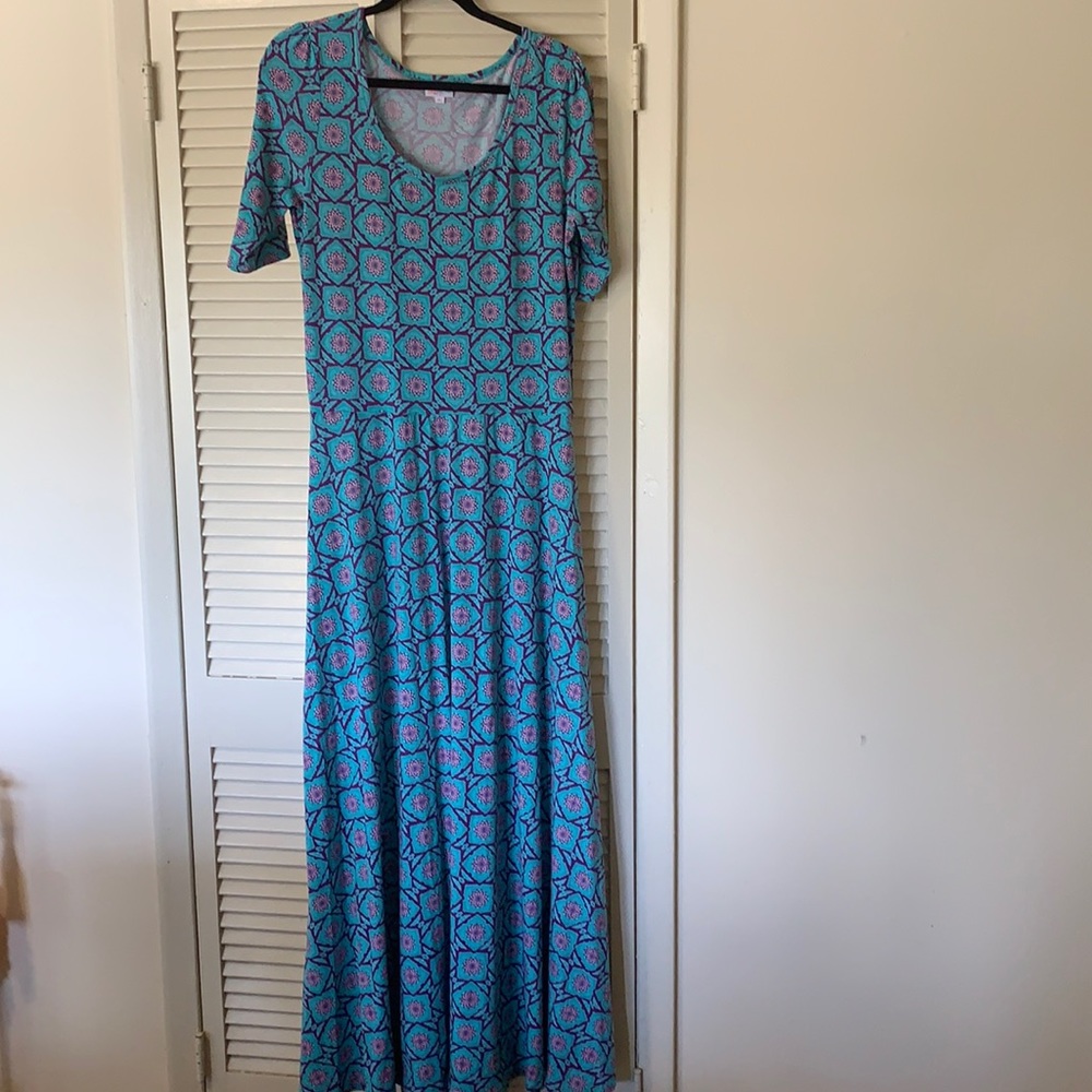 LuLaRoe Ana Dress- Extra Large